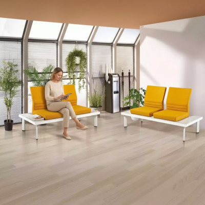 Chaise de bureau Bancs de salle d'étude Style de bureau Moderne Salle d'attente Bureau