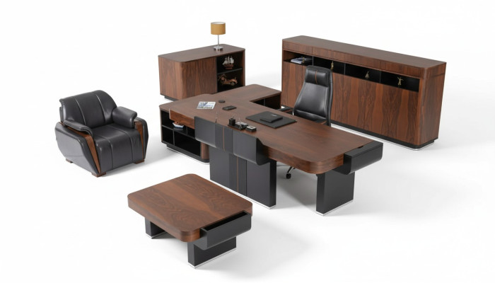 Armoire de classement Mobilier de bureau Étagère Luxe Commode Armoire de bureau Salle d'étude