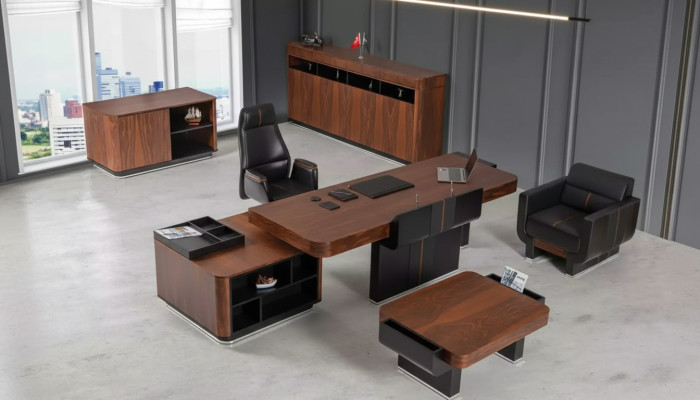 Table basse Salle d'étude Mobilier de bureau Luxe Bois Moderne Nouveau Design