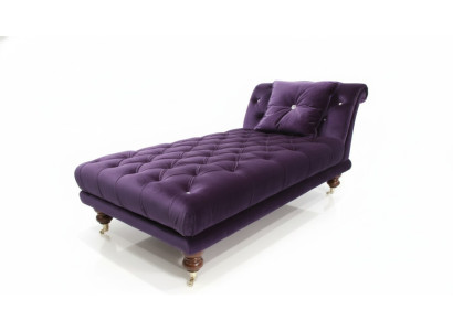 Chaise longue Chesterfield convertible en sofa chaise longue canapé de relaxation relaxant