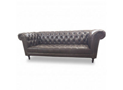 Canapé 4 places Chesterfield Luxe 245cm Canapé en cuir Canapés Meubles