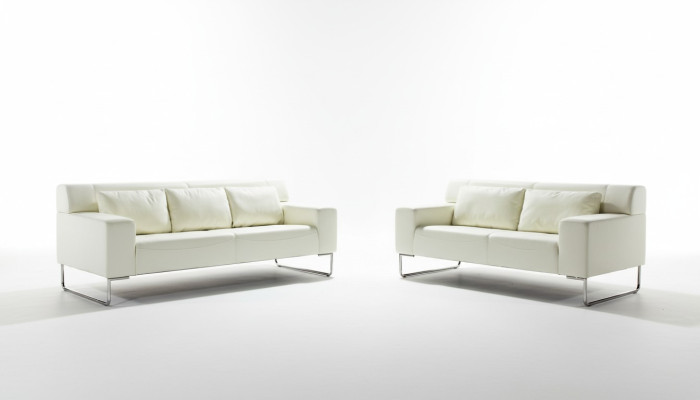Ensemble de canapés de style moderne Canapé 3+2 places Canapés 2 pièces Mobilier d'assise italien