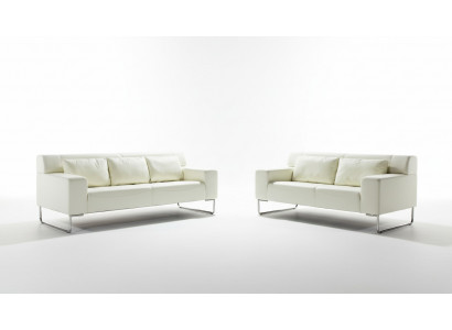 Ensemble de canapés de style moderne Canapé 3+2 places Canapés 2 pièces Mobilier d'assise italien