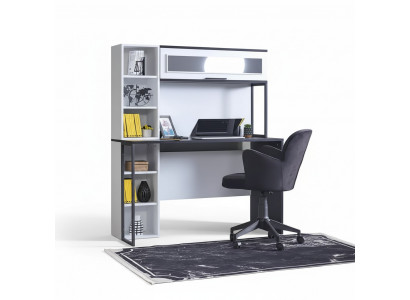 Secrétaire Bureau Table 130x60x171 Bureaux Tables Meubles Bois Ordinateur
