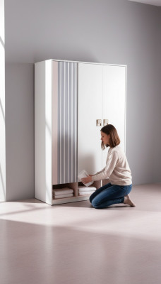 Armoire en bois blanc Armoires de chambre d'enfants Mobilier Design Ameublement.