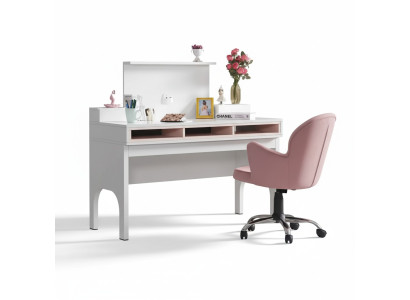 Secrétaire Bureau Table 130x60x120 Bureaux Tables Meubles Bois Ordinateur