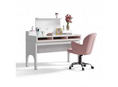 Secrétaire Bureau Table 130x60x120 Bureaux Tables Meubles Bois Ordinateur