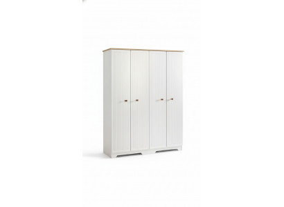 Meubles classiques Armoires étagères Armoire Chambre en bois 160cm de luxe