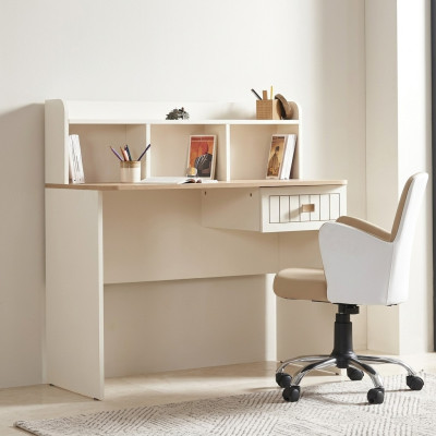 Secrétaire Bureau Table 110x60x120 Bureaux Tables Mobilier Bois Ordinateur