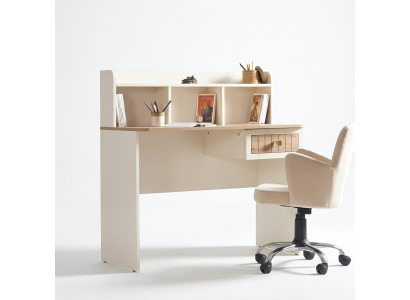 Secrétaire Bureau Table 110x60x120 Bureaux Tables Mobilier Bois Ordinateur