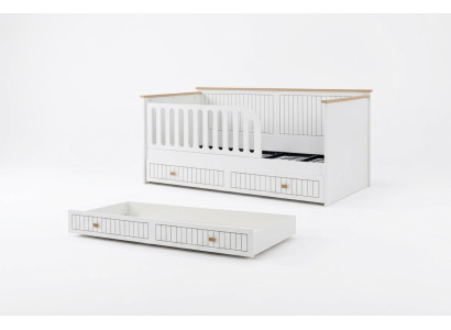 Design de meubles modernes Lits d'enfants Lit blanc Chambre d'enfants