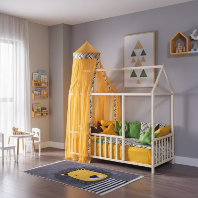 Lit Bas Lit à Baldaquin Chambre Lit à Baldaquin Chambres d'Enfants