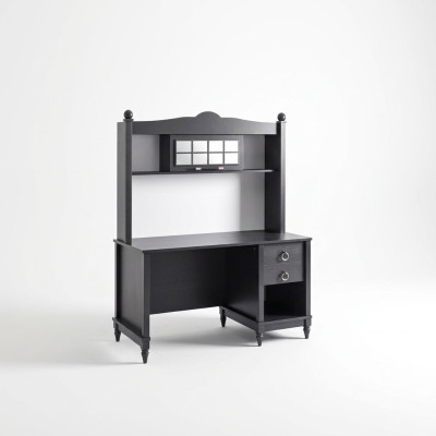 Bureau Secrétaire Table 130x60x163 Bureaux Tables Meubles Bois Ordinateur