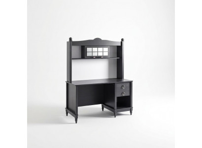 Bureau Secrétaire Table 130x60x163 Bureaux Tables Meubles Bois Ordinateur