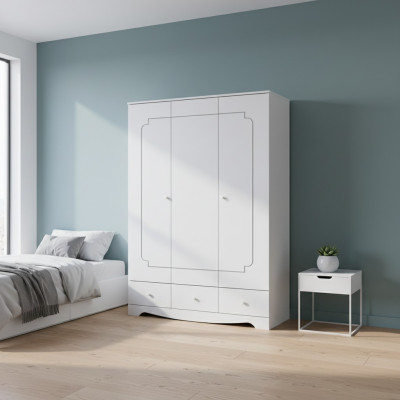 Armoire Armoire Meubles Chambre Armoires Bois Blanc Meubles loft