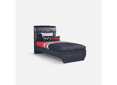 Lits design Lit pour enfants Lit pour jeunes Meubles en bois avec doux 120x200cm