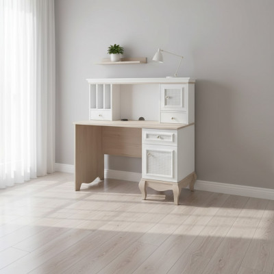 Secrétaire Bureau Table Style Maison de Campagne Bureaux Tables Meubles Bois