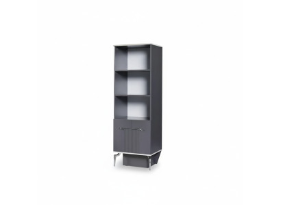 Étagère Armoire Bibliothèque Armoires Meuble Polyvalent Marron 170x55x48