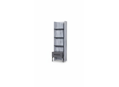 Étagère Armoire Bibliothèque Armoires Meuble Polyvalent Marron 165x49x47