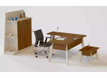Bureau d'angle Table Armoire Tiroir Table basse Armoire Mobilier Bureau 3 pièces.