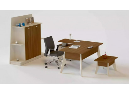 Bureau d'angle Table Armoire Tiroir Table basse Armoire Mobilier Bureau 3 pièces.