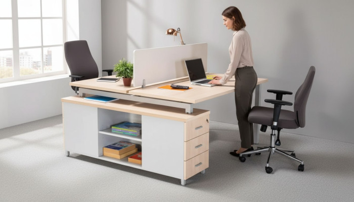 Mobilier de bureau Bureau Bureau d'angle Tables Bureaux Mobilier