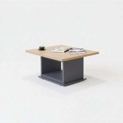 Table basse Designer marron Table en bois Table d'appoint Meuble de salon