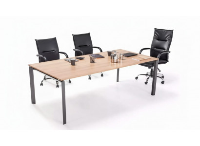 Grande table de conférence Tables de réunion Tables en bois de luxe Mobilier de bureau