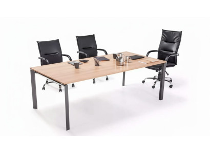 Grande table de conférence Tables de réunion Tables en bois de luxe Mobilier de bureau