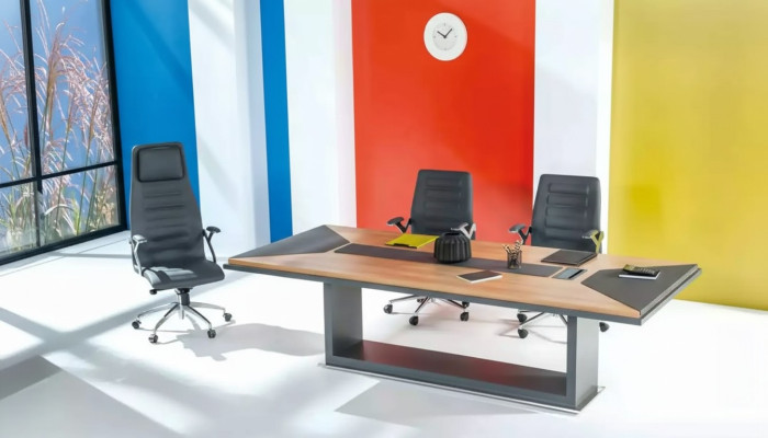 Confortable élégant Table de conférence Bureau Mobilier de bureau Bois