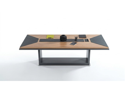 Confortable élégant Table de conférence Bureau Mobilier de bureau Bois