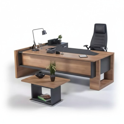 Bureau Coin de bureau Mobilier Bureau Aménagements Table en bois Table de patron