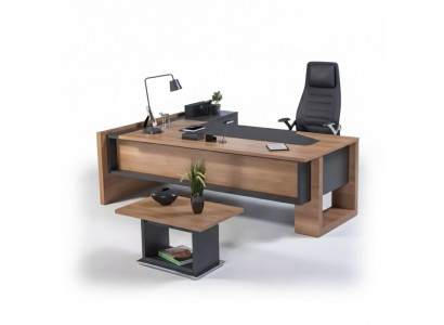 Bureau Coin de bureau Mobilier Bureau Aménagements Table en bois Table de patron