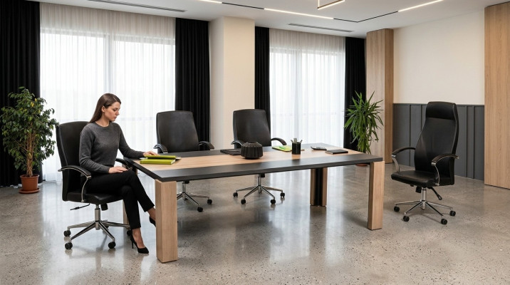 Tables de conférence de haute qualité pour des discussions et des réunions efficaces.