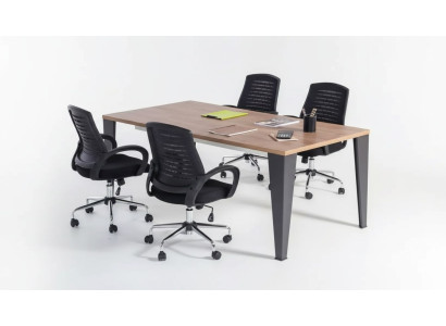 Table de conférence Table de réunion table de réunion Bois Bureau Tables 220 cm