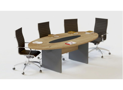 Table de conférence moderne Tables de réunion Mobilier en bois Mobilier de salle d'étude