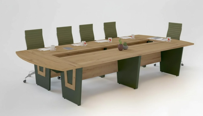 Table de réunion XXL Table de conférence Bureau 390x180 Grande table Grand