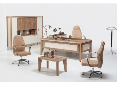Mobilier de bureau Aménagement Bureau Armoire de classement Table basse Table Armoire 3pcs.