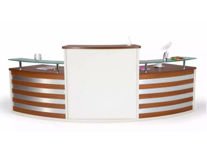 Esthétique et confortable bureau d'accueil dans un design classique