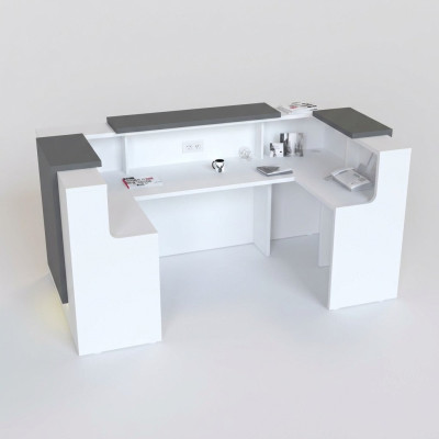 Réception bureau hôtel mobilier comptoir pratique cabinet d'avocats bureau