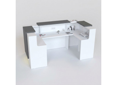 Réception bureau hôtel mobilier comptoir pratique cabinet d'avocats bureau