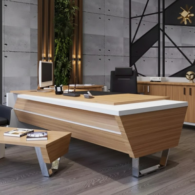 Designer de table moderne Mobilier de bureau Mobilier de bureau Armoire de bureau Design Mobilier en bois Armoire