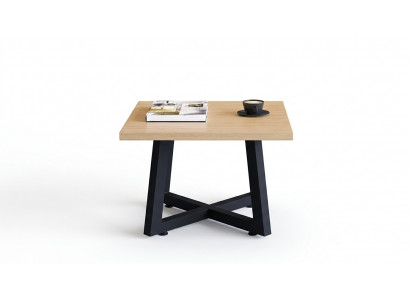 Table basse de designer en bois de luxe Marron Table d'appoint Bureau Mobilier Élégant