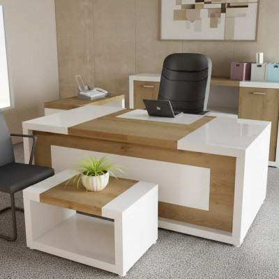 Bureau de réception bureau mobilier comptoir cabinet pratique cabinet d'avocats bureau hôtel