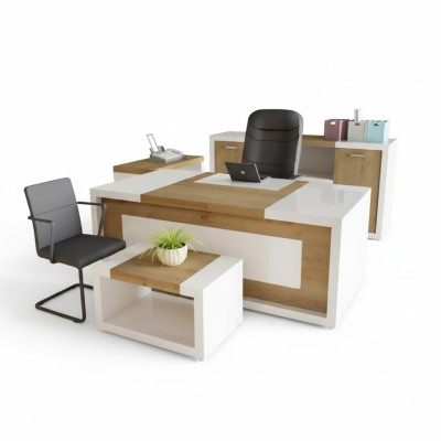 Bureau de réception bureau mobilier comptoir cabinet pratique cabinet d'avocats bureau hôtel
