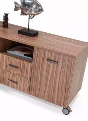 Mobilier de bureau Bureau Commode Armoire de classement Table basse Ameublement 4pcs.