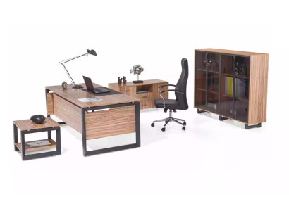 Mobilier de bureau Bureau Commode Armoire de classement Table basse Ameublement 4pcs.