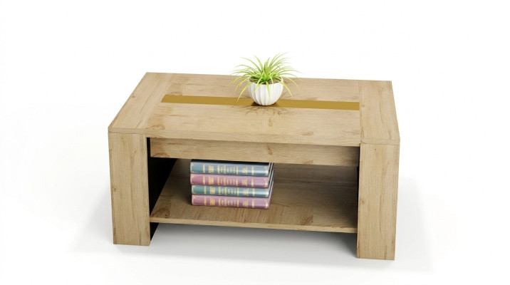 Table d'appoint moderne, table basse de luxe, table de rangement design, mobilier
