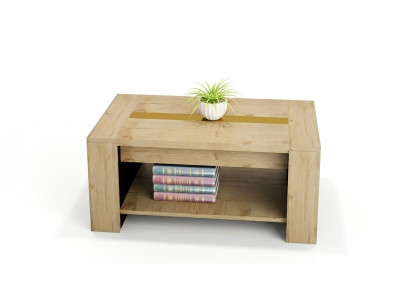 Table d'appoint moderne, table basse de luxe, table de rangement design, mobilier
