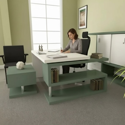 Tabelle Bureau Mobilier de bureau Bureaux Table Bois Moderne Ameublement